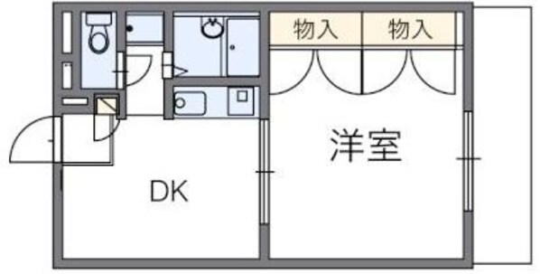 レオパレス拝島町の物件間取画像